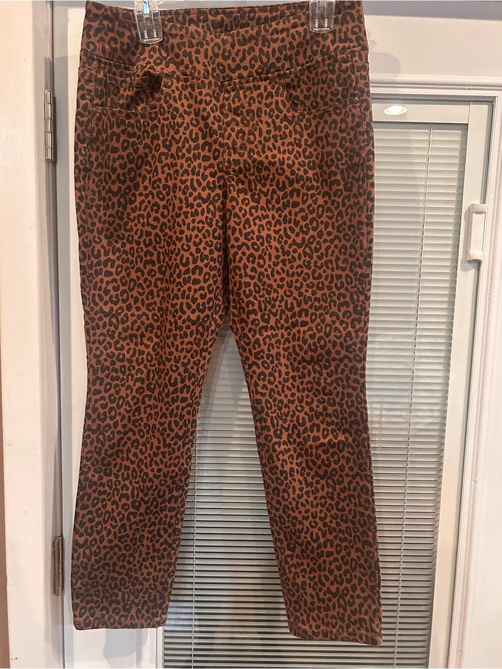 Women’s Brown Leopard Print Pants
